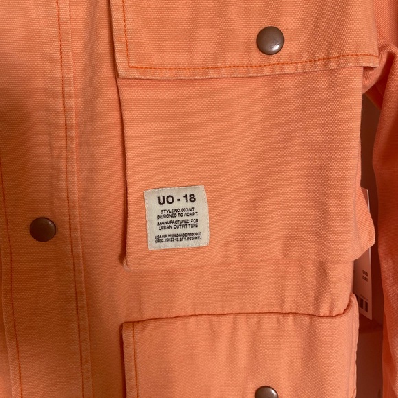 *NWT* UO Derrek Snap Button Shacket - Picture 7 of 8